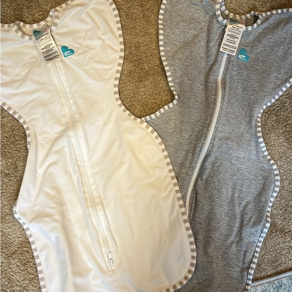2 love to dream swaddles. Washed but never used